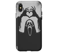 Ghost Heart Hands Scary Face Horror Poster Halloween Case for iPhone X/XS