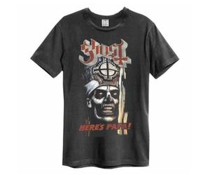 GHOST HERES PAPA AMPLIFIED X LARGE VINTAGE CHARCOAL - T-shirt