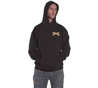 Ghost Hoodie Pocket Band Logo and Opus Official Unisex Black Pullover XL
