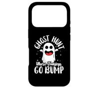 Ghost hunt where footsteps - Halloween Hunting Ghost Hunter Case for iPhone 17 Pro