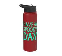 Ghost Hunter Have a Scary Day | Paranormal Explorer Stainless Steel Insulated Water Bottle
