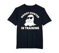 Ghost Hunter in Training Halloween Ghost Hunting for Kids T-Shirt, Men's Big and Tall, Black, 4X Tall