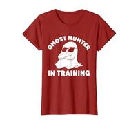 Ghost Hunter in Training Halloween Ghost Hunting for Kids T-Shirt, Women, Cranberry Red, XX-Large