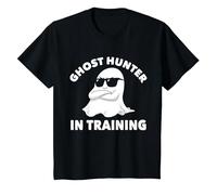 Ghost Hunter in Training Halloween Ghost Hunting for Kids T-Shirt, Youth, Black, X-Small