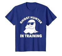 Ghost Hunter in Training Halloween Ghost Hunting for Kids T-Shirt, Youth, Royal Blue, Small
