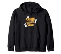 Ghost Hunter Paranormal Humor Spirits Know You By Name Zip Hoodie