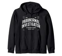 Ghost Hunter Paranormal Investigator Zip Hoodie