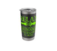 Ghost Hunter Relax The Paranormal Investigator is Here Stainless Steel Insulated Tumbler