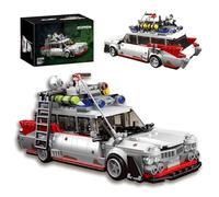 Ghost Hunting Bus Building Blocks Set - 603PCS Ghost Speed Champion Car Bricks Kit, Display Sci-Fi Supercar Model for Fans, Home Decor, STEM Creative Gift for Man, Boyfirend