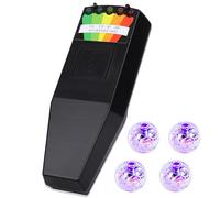 Ghost Hunting Equipment Kit, Include 1 pc Emf Meter and 4 pcs Motion Light up Cat Balls, Paranormal Equipment，Home and Office EMF Detection