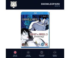 GHOST I THE SHELL DOUBLE PACK 1-2 BLU RAY PART 1 AND & 2 MOVIE FILM New UK R2
