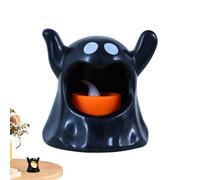 Ghost Ignite, Ghost Flameless | Miniature Spooky Lights | Battery Operated LED Tea Lights Halloween Fake Electric Tea Lights for Votive Decor