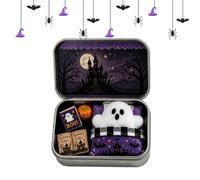 Ghost in A Tin Box Halloween Table Decoration