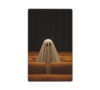 Ghost in an Empty Theater Single Toggle Blank Wall Plate Light Switch Cover Decorative 1 Gang for Kitchen Room Bathroom Size 11.4x7cm