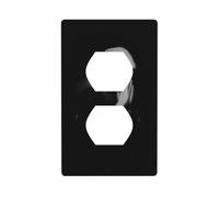 Ghost in Pray Outlet Cover Light Switch Cover Decorative 1 Gang Wall Plate for Kitchen Room Bathroom Size 7x11.4cm