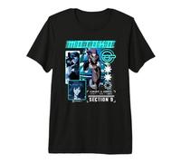 Ghost in the Shell Stand Alone Complex Section 9 Motoko Shot Premium T-Shirt