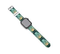 Ghost In Witch Pot Print Watch Band Compatible with Apple Watch Silicone Watch Straps Replacement Straps