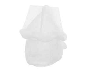 Ghost Jar Mold with Lid for Halloween Resin Casting and Decor