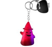 Ghost Key Chain - Spooky Pendant Key Ring Holder | Halloween Ghost Keynchain for Motorcycle, Scooter, Car, Backpack, Fun Key Ring for Men Women, Rings Access