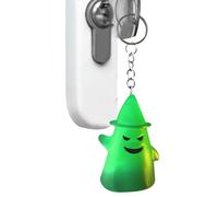 Ghost Keychain | Glow In The Dark Ghosts | Funny Keychain Friend Key Holder for Women Men Cute Keyring Pendant for Her Halloween Birthday
