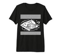 Ghost Knifefish Line Art Aquarist Premium T-Shirt