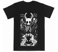 Ghost Knight Graphic Art Hollow Knight Funny Game Black Kids Tee Short Sleeve T-Shirt, blackone, 11 Years