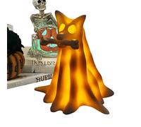 Ghost Lamp | Cute Halloween Lamp Dog Ghost Figurine | Ambient Lighting Spooky Halloween Decorations for Adults Kids Table Bookshelf Apartment Farmhouse Living Room Bedroom