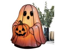 Ghost Lamp, Cute Resin Toddler Night Light, Soft Glow Home Decoration, Sturdy Ideal for Living Room, Bathroom, Kids, Girls, Birthday Parties, School, Offices, Dorms, Family, and Friends