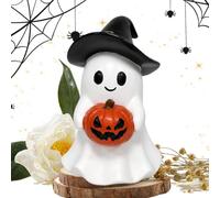 Ghost Light Cartoon Hugging Pumpkin Sculpture Ornament