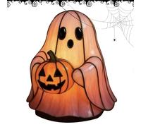 Ghost Light - Lamp | Cute Resin Ghost Decorations - Home Decoration for Living Room Bathroom Kids Girls Party School Birthday Offices Dorm Family Friends - Halloween Ornaments Decorations