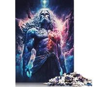 Ghost Lord of The Cosmos Jigsaw Puzzles Puzzle for Adults Kids. 1000 Piece Whimsical Challenge Toy Educational Games Home Decoration for Educational Games Gifts 1000pcs (75x50cm)