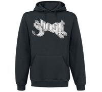 Ghost Marble Logo Hoodie black XL