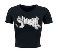 Ghost Marble Logo T-Shirt black S
