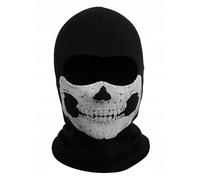 Ghost Mask Skull Balaclava Skeleton Costume Full Head Ski Snood Mask Knitted Windproof Warmer Headwear for Bike Skateboard Motorcycle Snowboard Outdoor Sport,Cool Masks