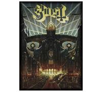 Ghost Meliora Textile Poster In Black Black A2