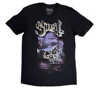 Ghost Men's Skeletour Admat 25 Tour Dates T-Shirt in Black | Size: Medium Ghost Black M