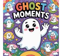 Ghost Moments Bold & Easy Coloring Book: Cute Creepy Creatures