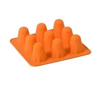Ghost Mould, 3D Chocolate Mould, 6.81 x 6.81 x 1.97 inches, Silicone Molds, Easy Demoulding, Flexible Material, Halloween, Wedding, Birthday Party, Cooking Class, Food Bloggers, Home Bakers, Pastry