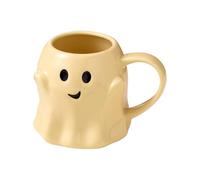 Ghost Mug - Halloween Ghost Mug | 440ml Ceramic Halloween Ghost Cup | Cute Mug Table Decor | Halloween Coffee Mug | Spooky Novelty Ghostface Mug for Adults, Kids, Women, Tea, Hot Chocolate