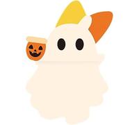 Ghost Mystery Phone Buddy,Peel-and-Stick Halloween Ghost Mini Phone Buddy Figure,Cute Strong Adhesive Cling Decoration for Smartphone,Applicable to All Models of Mobile Phones (#A)