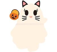Ghost Mystery Phone Buddy,Peel-and-Stick Halloween Ghost Mini Phone Buddy Figure,Cute Strong Adhesive Cling Decoration for Smartphone,Applicable to All Models of Mobile Phones (#F)