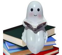 Ghost Night Light - Spooky LED Lamp, Book Design Reading | Scary Halloween Bedroom Decor, Uses For Bedroom, Farmhouse Accent, Exhibits