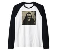 Ghost Nun, Nun, Supernatural, Evil Nun Raglan Baseball Tee