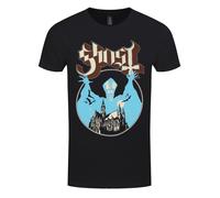 Ghost Men's Opus Regular Fit Round Collar Short Sleeve T-Shirt, Black, XX-Large