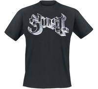 Ghost Oxidized Silver Logo T-Shirt black 4XL