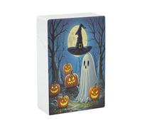 Ghost Painting Cigarette Case Normal Size 20 Capacity Style Cigarette Holder Case Waterproof Cigarette Case Portable Travel Cigarette Storage Box for Smoking Accessories