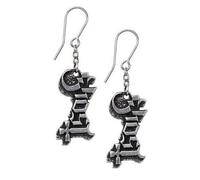 Ghost Papa Band Logo Earrings One Size