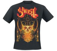 Ghost Papa Flames T-Shirt black 4XL
