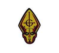 Patch Papa Head Band Logo Prequelle new Official Cut out woven sew on Ghost Black One Size