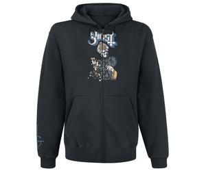 Ghost Papa Of The World On Fire Hoodie Jacket black S